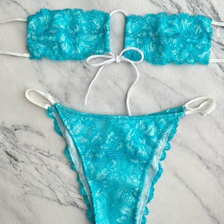 【極美品】Aubade バンドゥビキニ✴︎ロイヤルブルー 極美品】Aubade バンドゥビキニ✴︎ロイヤルブルー 水着