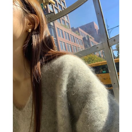 Ounce kidmo alpaca half knit
