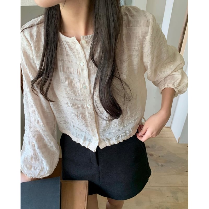 riette】lube blouse (即納) | Bellmi