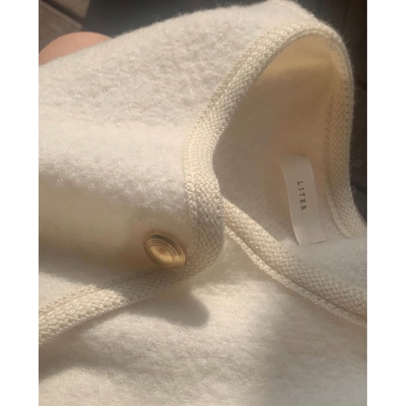 LITER】margaret wool tweed cardigan (予約) | Bellmi