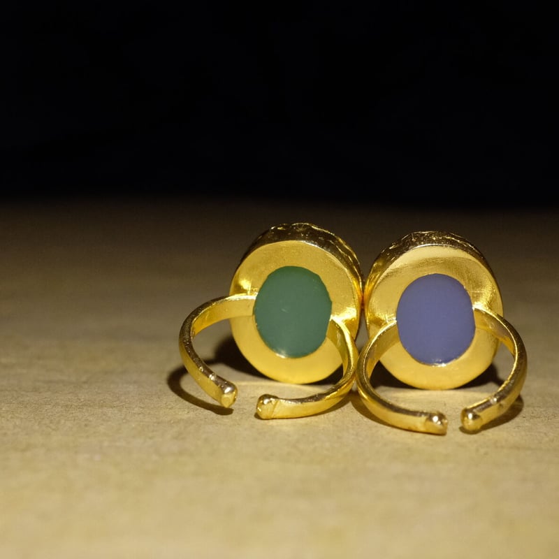 グリーンカルセドニー | Ay ring🌙