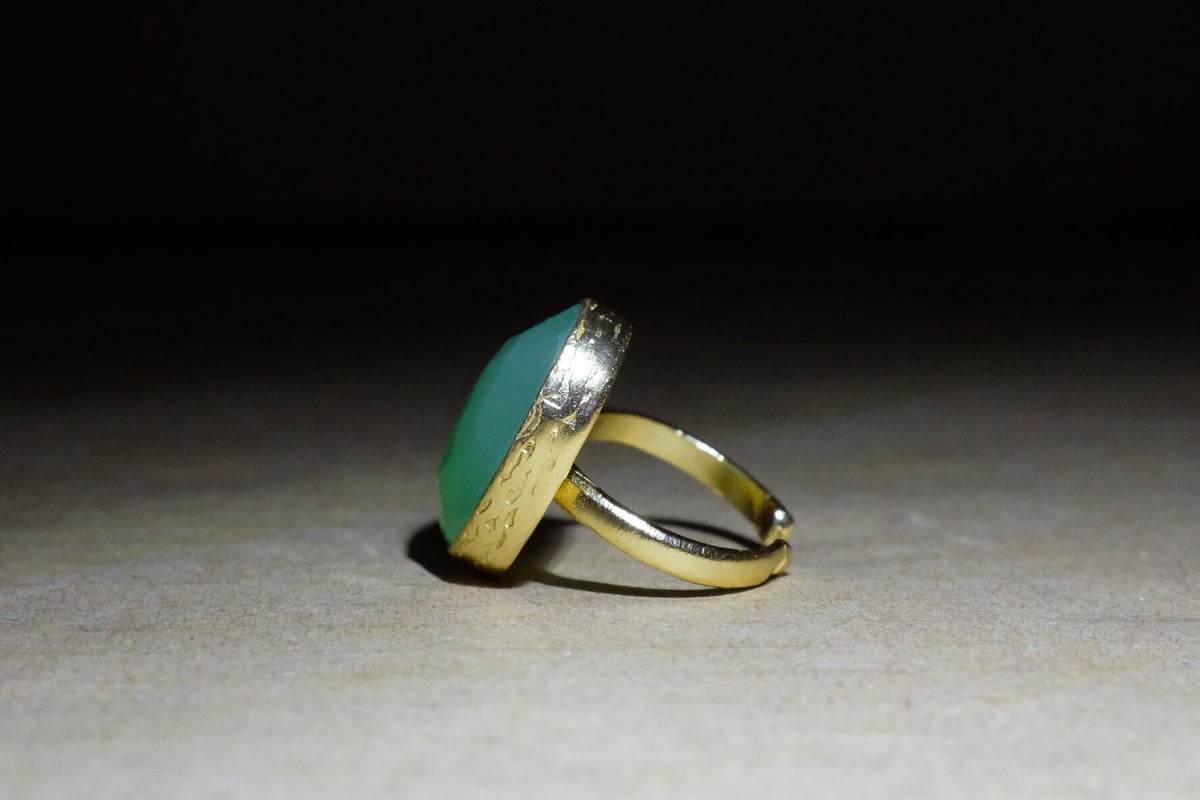 グリーンカルセドニー | Ay ring🌙