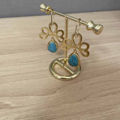 ターコイズ　ピアス