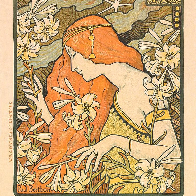 THE HEMITAGE/ミュシャ 和紙複製 絵画ポスター&ポストカード 純 THE HEMITAGE/ミュシャ 和紙複製 絵画ポスター&ポストカード 純