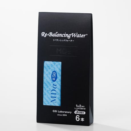 Re-Balancing Water MDα#50　個包装6包入り