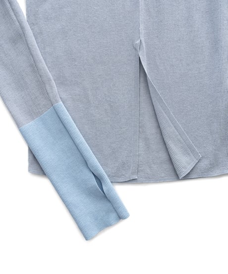 2way Rib Knit 24AWHE-046<gray>