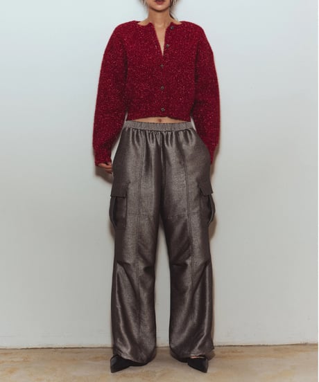 Glitter Cardigan <Red> 23HEAW-025