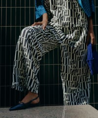 Vandal chic pants <black>