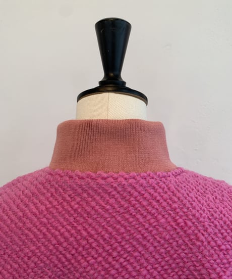 Roving Tweed Blouson <Pink> 23HEAW-020