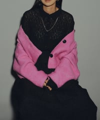 Shrink Lace Shirt <Black> 23HEAW-022