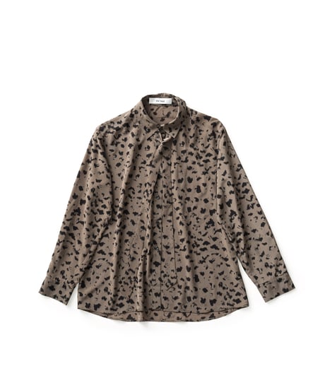 Print Tie Blouse