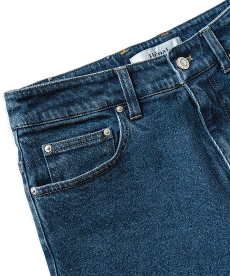 Sleek Flare Denim Pants