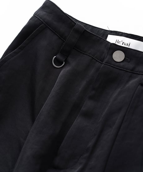 Glossy Budding Pants 24AWHE-045<black>