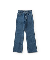 Sleek Flare Denim Pants