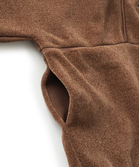 Velour Zip Knit