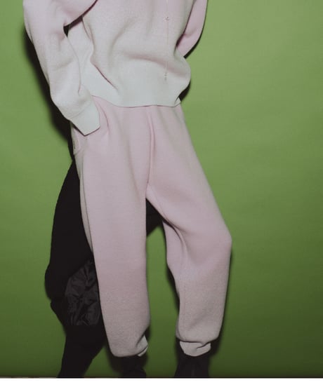 Gradation Knit Sweat Pants <lavender> 23HEAW-027