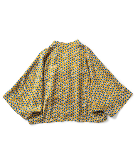 Vintage veil shirts <yellow blue>