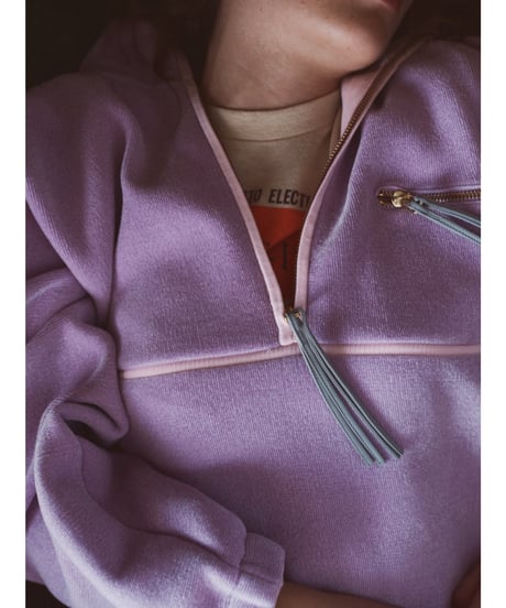 Velour Zip Knit