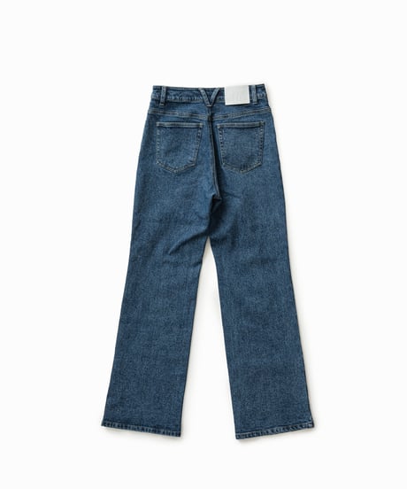 Sleek Flare Denim Pants
