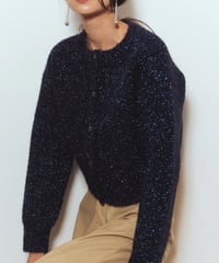 Glitter Cardigan <Blue> 23HEAW-025