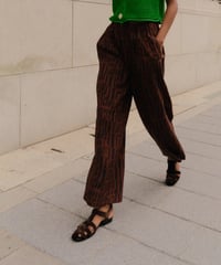 Vandal chic pants <brown>