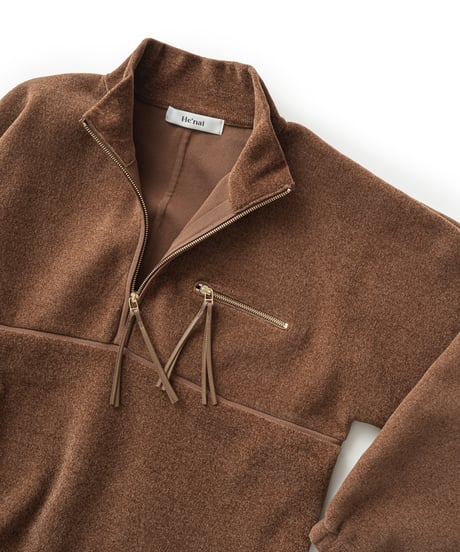 Velour Zip Knit