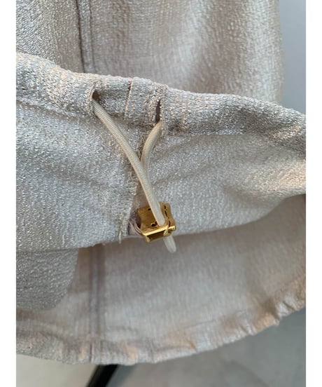 Glitter Parachute Pants <Champagne> 23HEAW-024