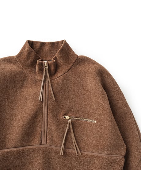Velour Zip Knit