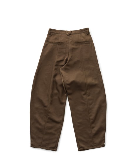 Glossy Budding Pants 24AWHE-045<brown>