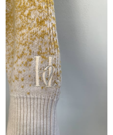Gradation Knit Sweat Pullover  <Yellow> 23HEAW-026