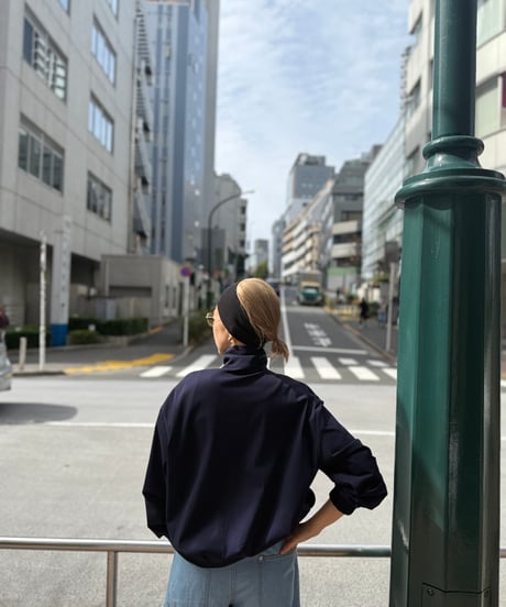 Linen denim pants