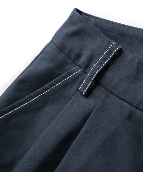Urban thread half  pants <navy>