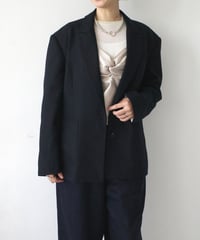 Line Tailor Jacket 24AWHE-041B<dark navy>