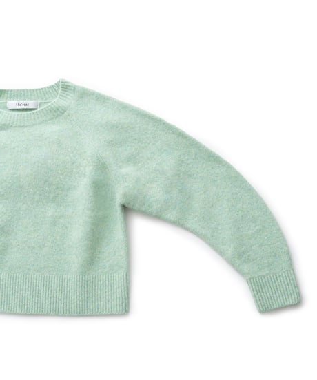 Fluffy Shawl Set Knit