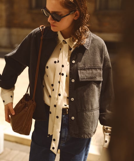 Noir Denim Shirt