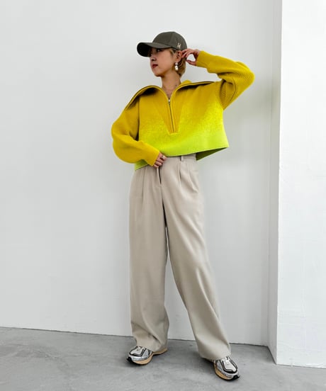Dress Track Pants 24AWHE-042<beige>