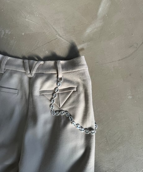 Dress Track Pants 24AWHE-042<beige>