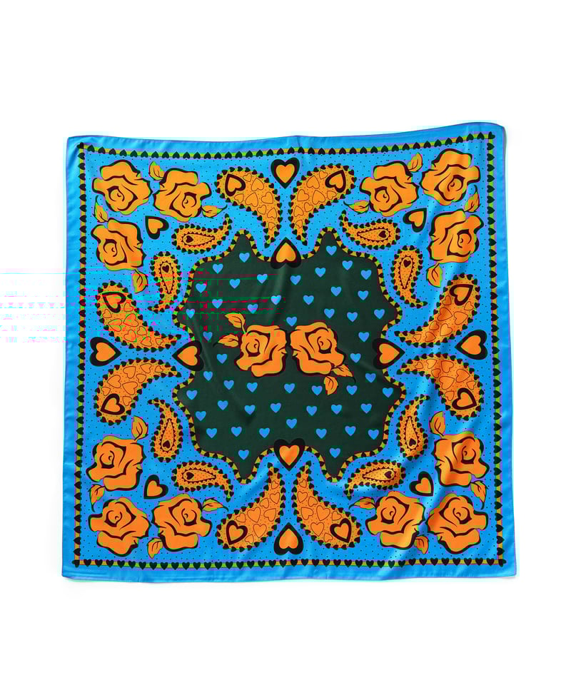 Grand paisley scarf | He'nai