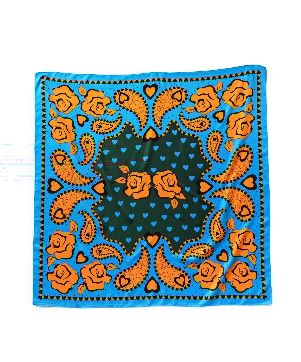 Grand paisley scarf | He'nai