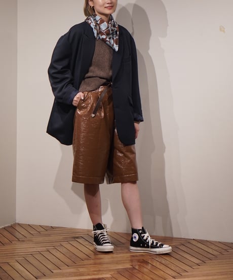 Glossy Half Pants