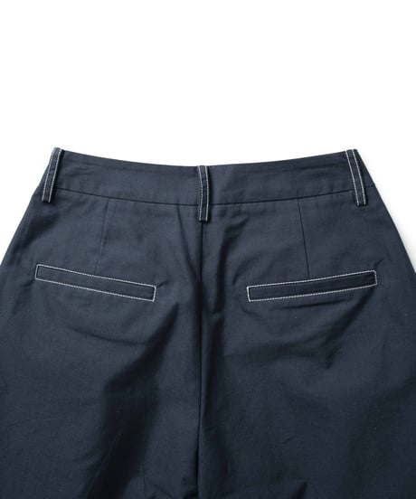 Urban thread half  pants <navy>