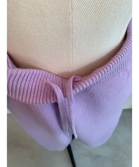 Gradation Knit Sweat Pants <lavender> 23HEAW-027