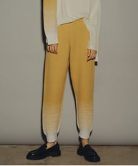 Gradation Knit Sweat Pants <Yellow> 23HEAW-027
