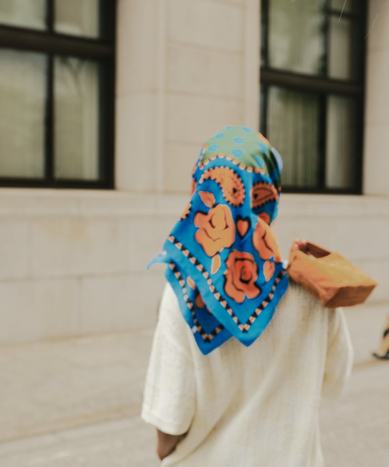 Grand paisley scarf | He'nai