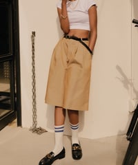 Urban thread half pants <beige>