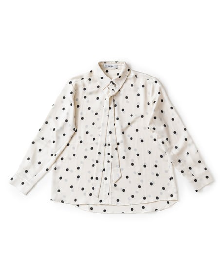 Print Tie Blouse