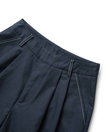 Urban thread half  pants <navy>