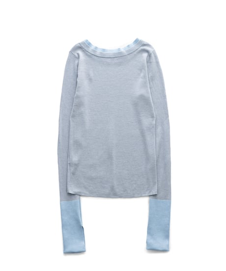 2way Rib Knit 24AWHE-046<gray>