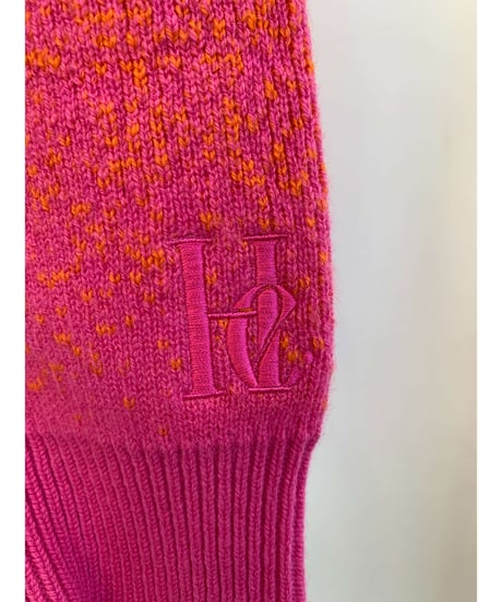 Gradation Knit Sweat Pullover  <Orange> 23HEAW-026