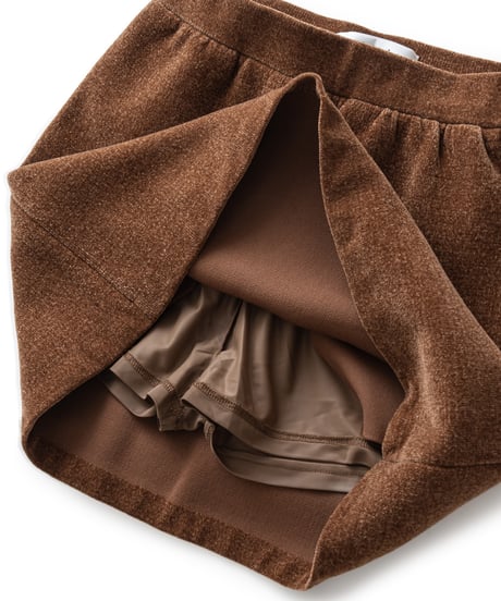 Velour Skort